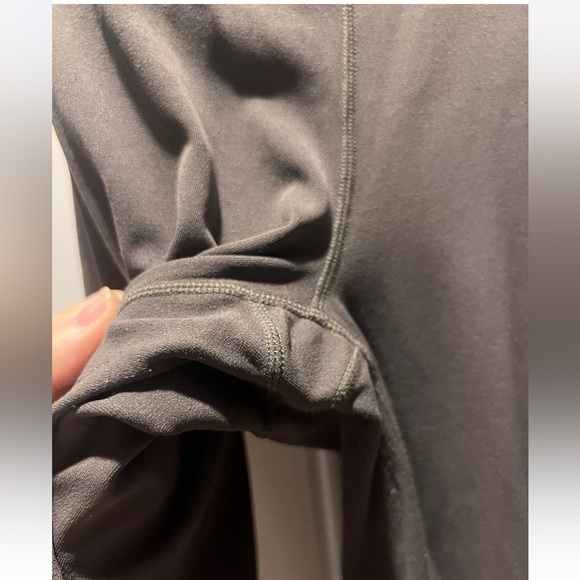 Nike Yoga Leggings Wide Leg Dark Olive Green Great Condition Small - Picture 3 of 5